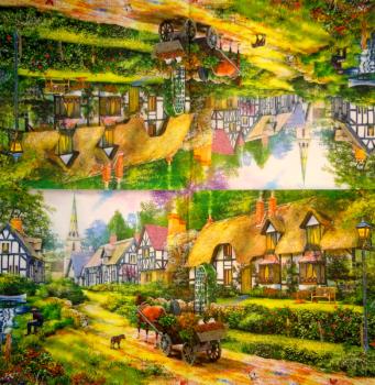 198 Garden - 3-ply - Thomas Kinkade